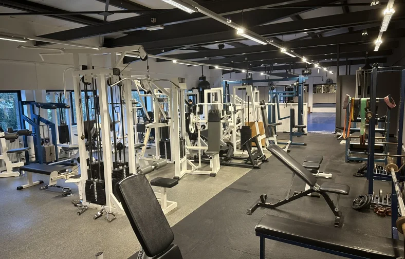 Interior overview of the gym